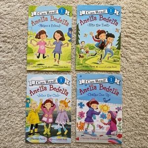 Amelia Bedelia 4 book bundle reading level 1